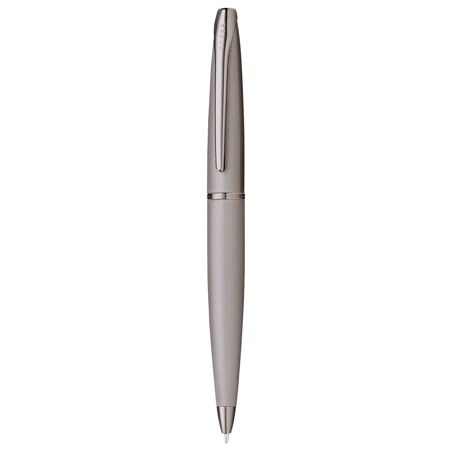 Cross ATX Sandblasted Titanium Gray Ballpoint Pen 882-46