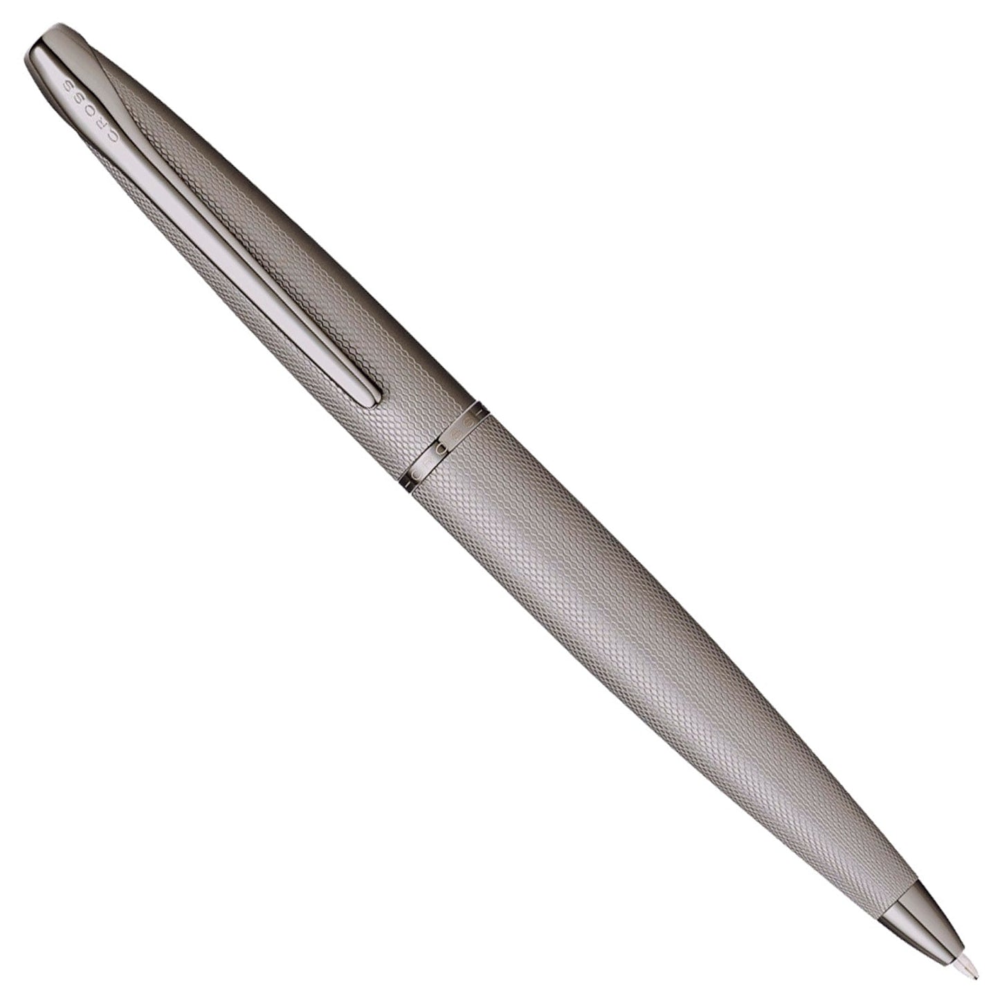 Cross ATX Sandblasted Titanium Gray Ballpoint Pen 882-46