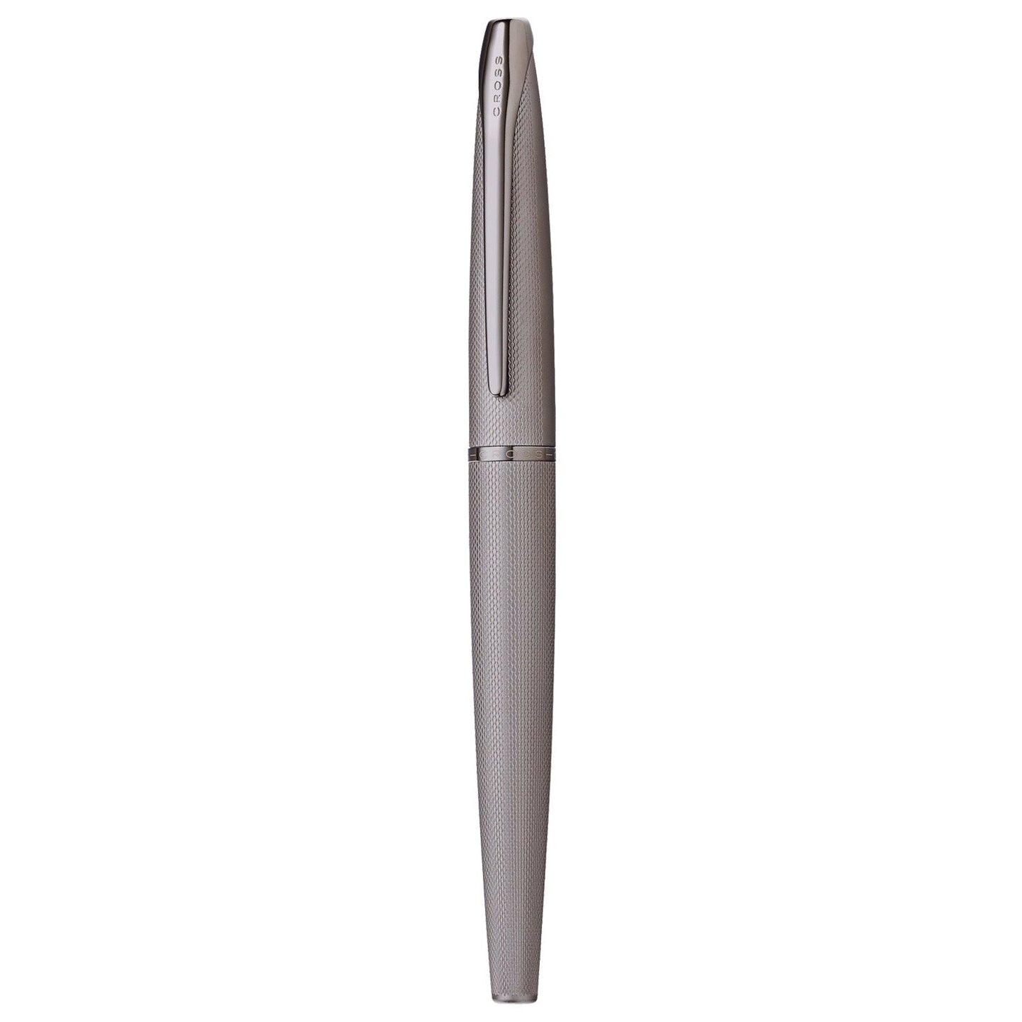 Cross ATX Sandblasted Titanium Gray Roller Ball Pen 885-46