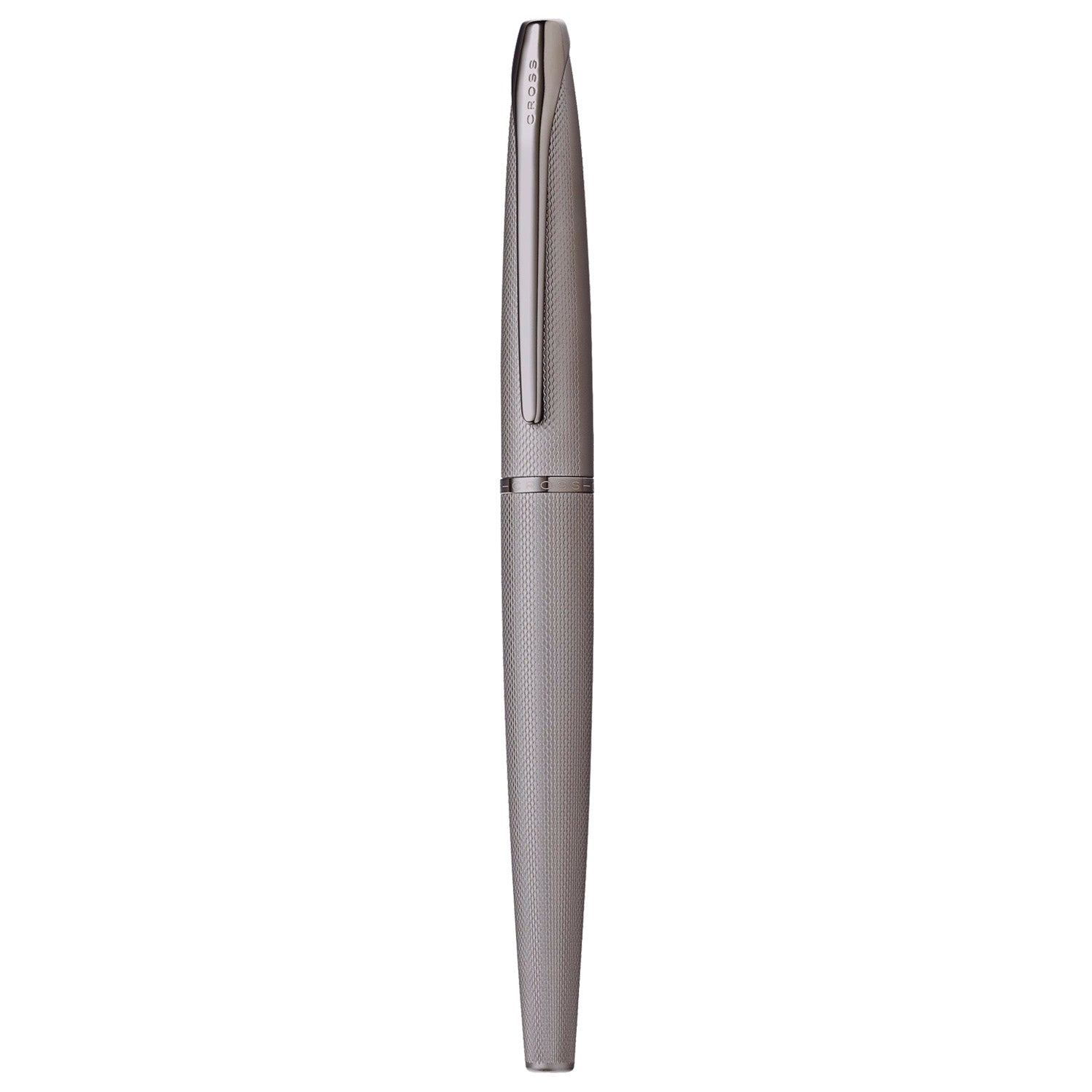 Cross ATX Sandblasted Titanium Gray Roller Ball Pen 885-46