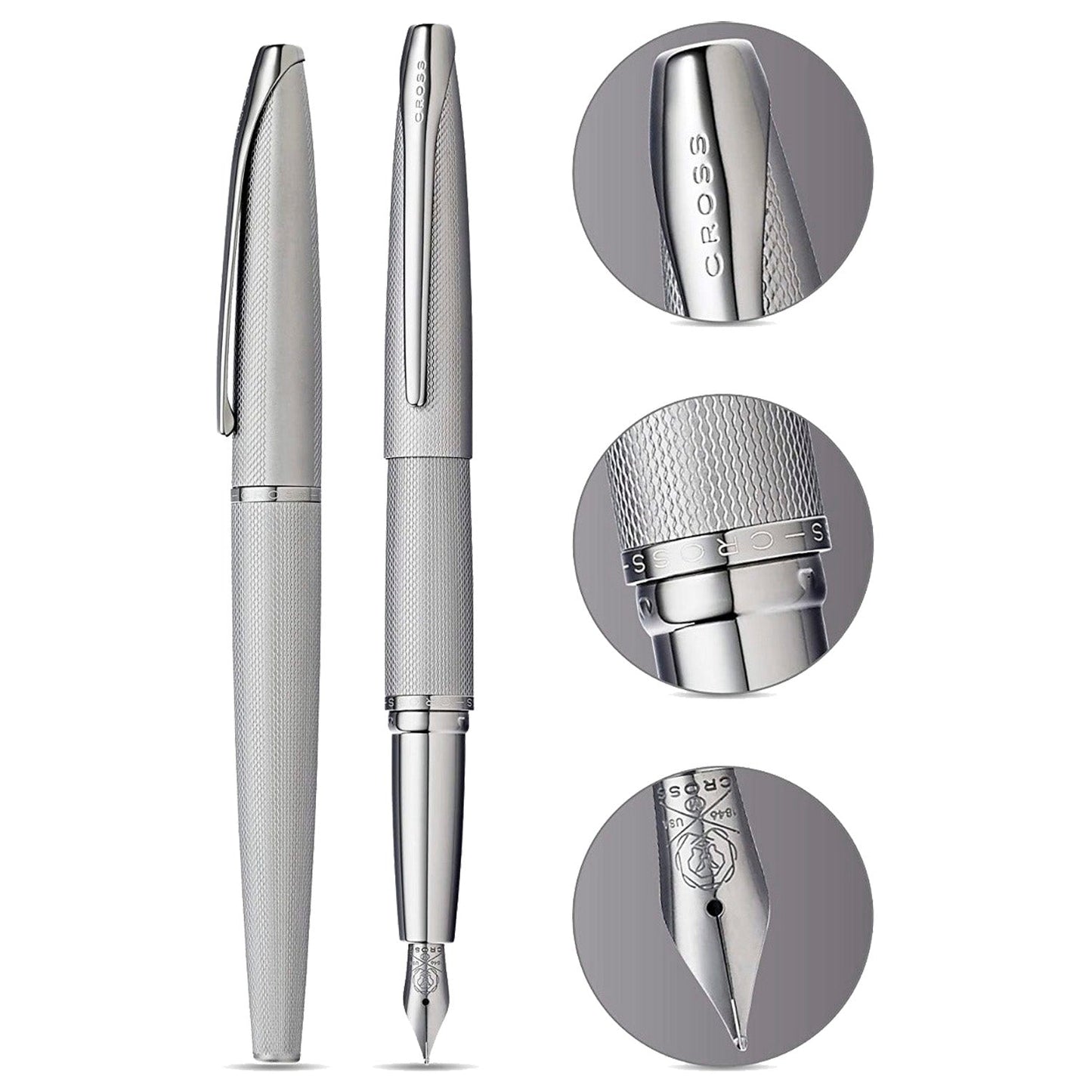 Cross ATX Titanium Grey Fountain Pen