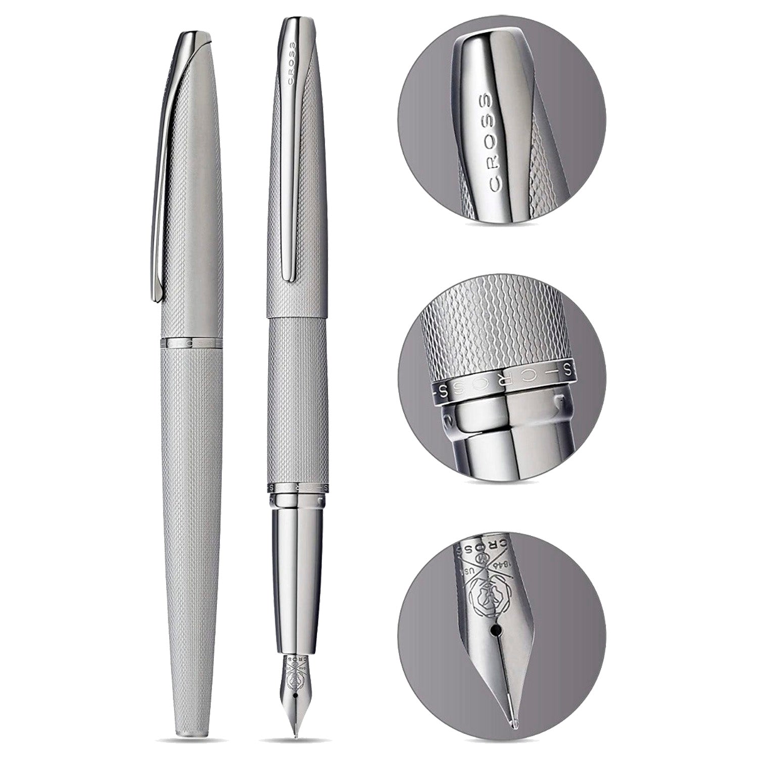 Cross ATX Titanium Grey Fountain Pen