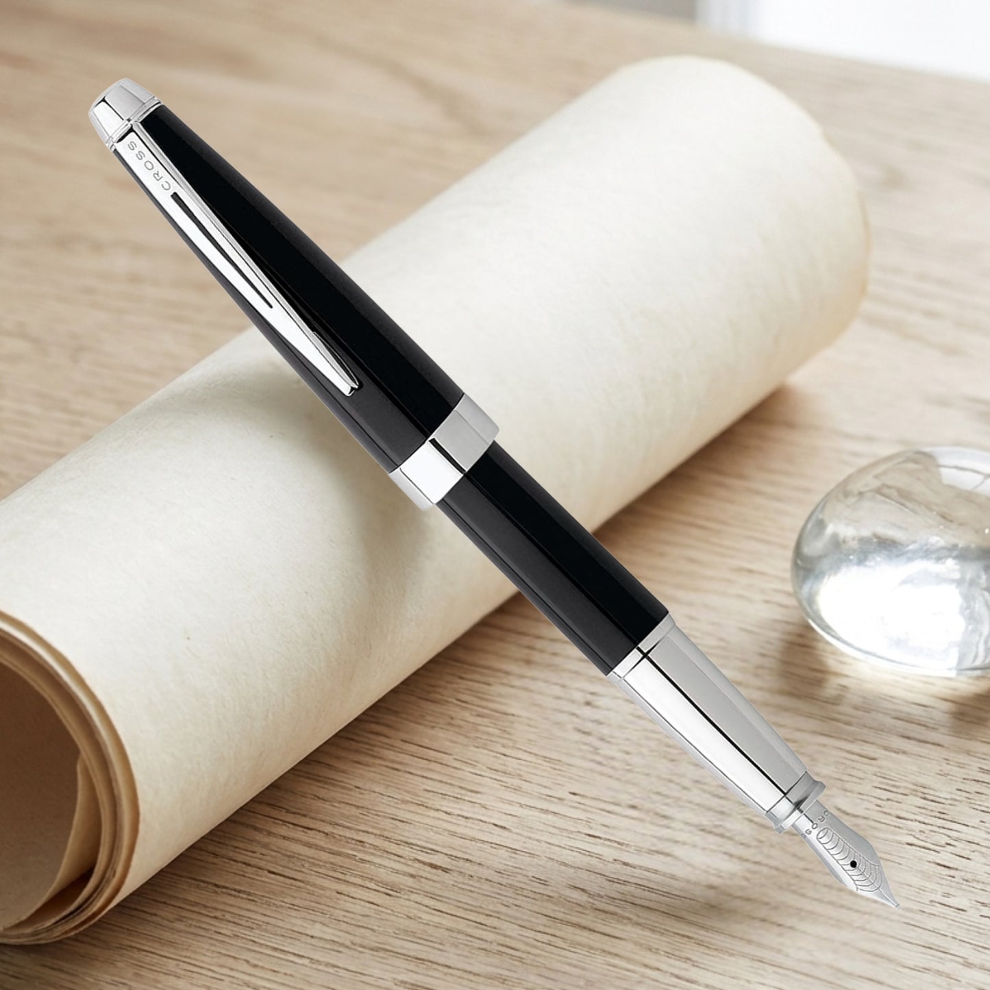 Cross Aventura Black CT Fountain Pen