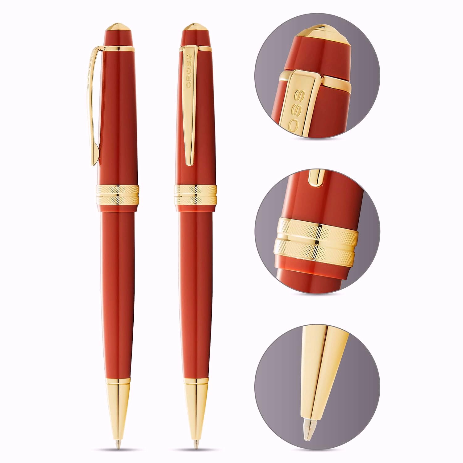 Cross Bailey Light Amber GT Ballpoint Pen AT0742-13