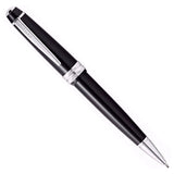 Cross Bailey Light Black CT Ballpoint Pen + Leather Card Holder Black Gift Set AT0742-1