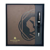 Cross Bailey Light Black CT Ballpoint Pen + Executive Journal Brown Gift Set AT0742-1