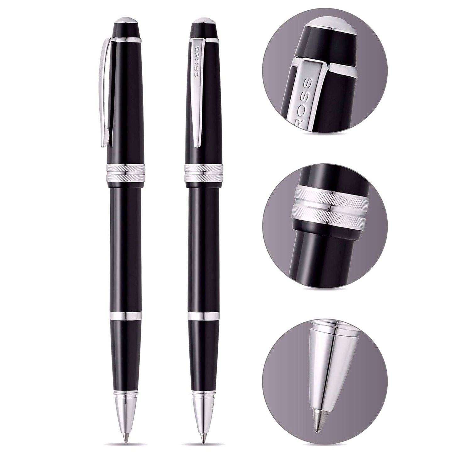 Cross Bailey Light Black CT Roller Ball Pen AT0745-1