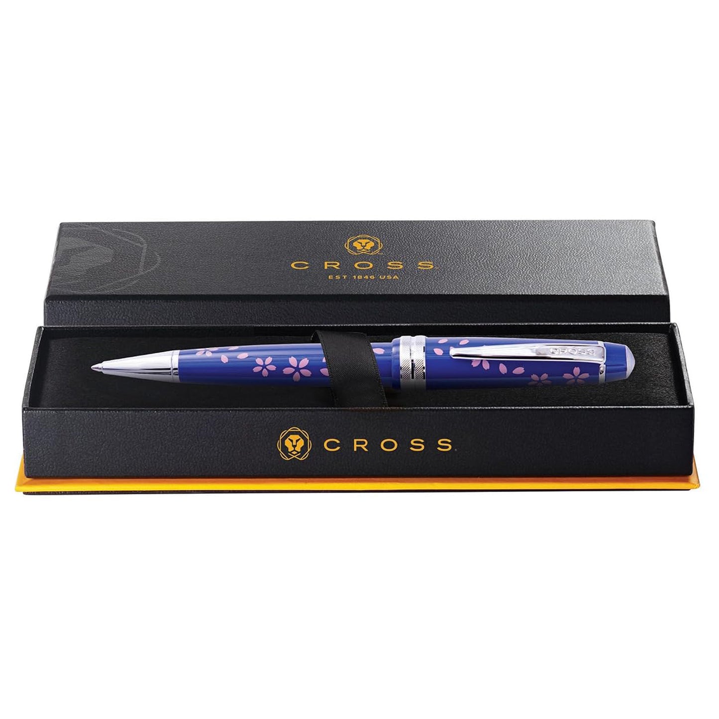 Cross Bailey Light Cherry Blossom Glossy Blue CT Ballpoint Pen AT0742-16