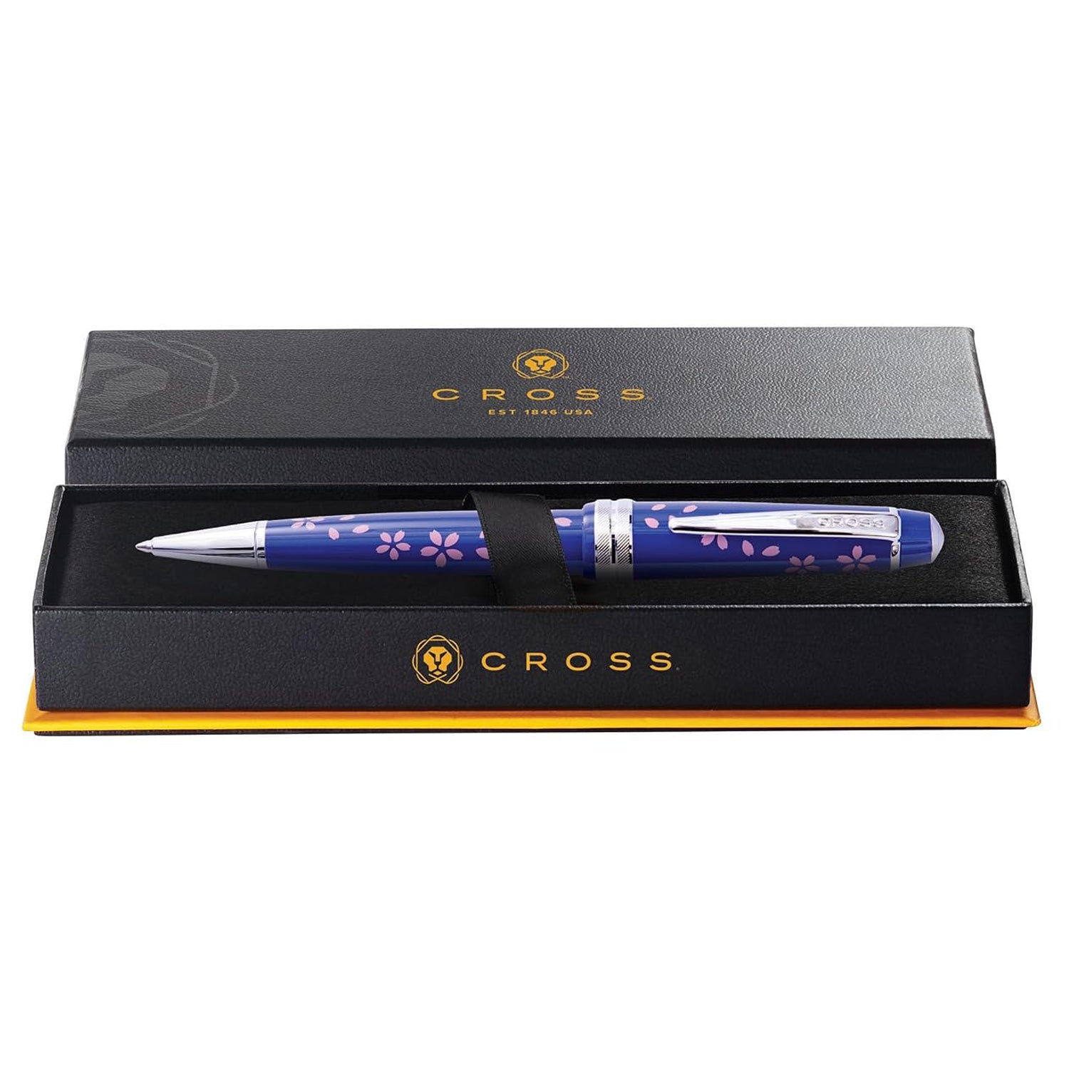 Cross Bailey Light Cherry Blossom Glossy Blue CT Ballpoint Pen AT0742-16