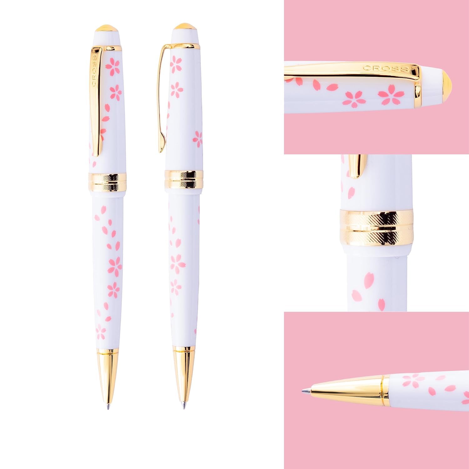 Cross Bailey Light Cherry Blossom White CT Ballpoint Pen AT0742-15