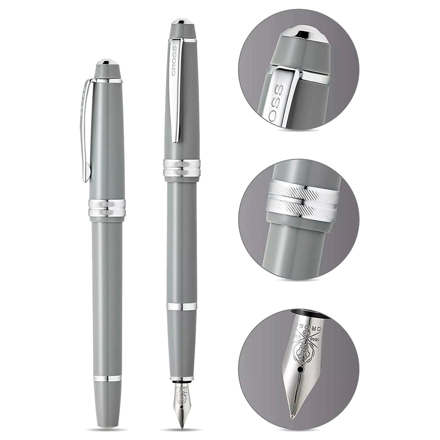 Cross Bailey Light Gray CT Fountain Pen