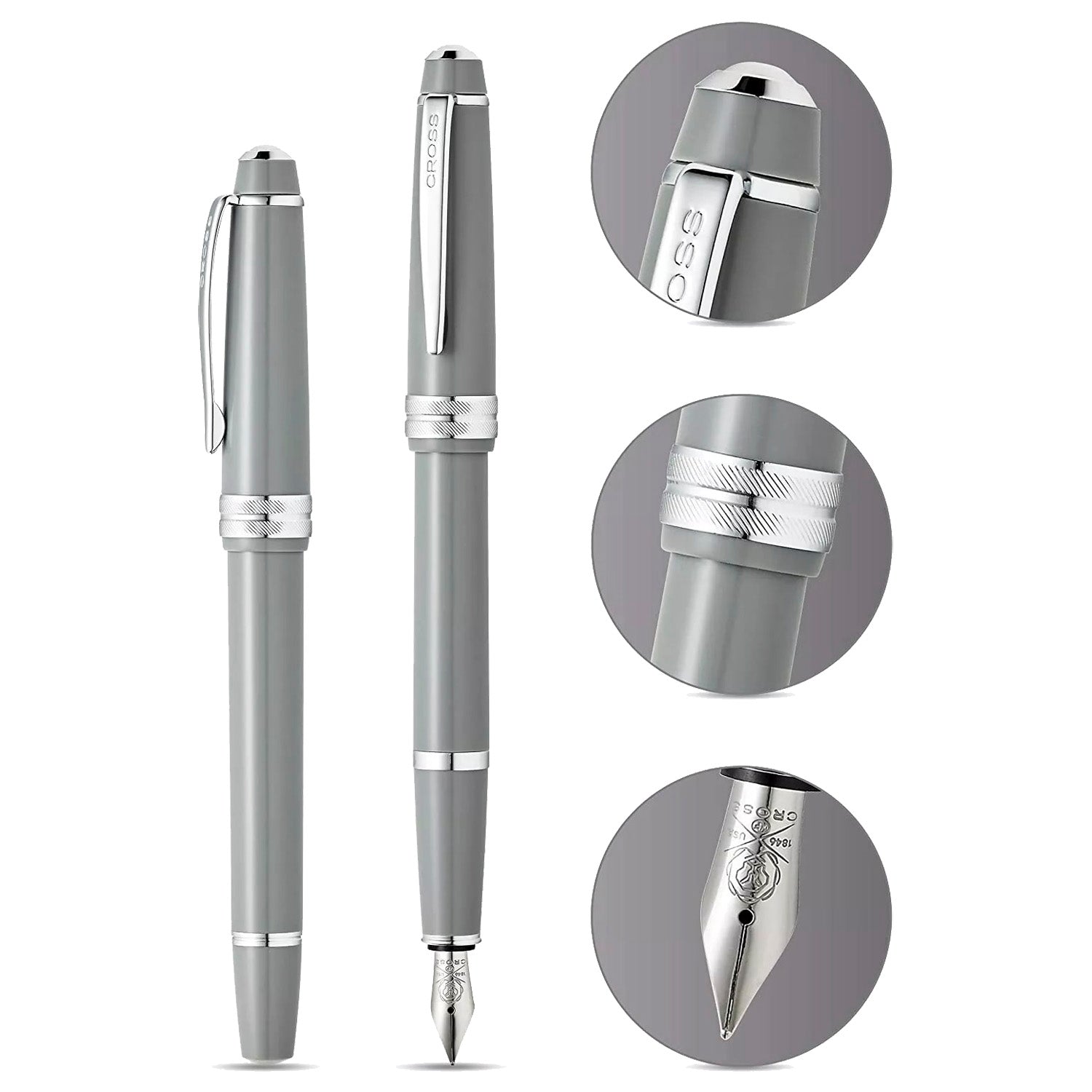 Cross Bailey Light Gray CT Fountain Pen