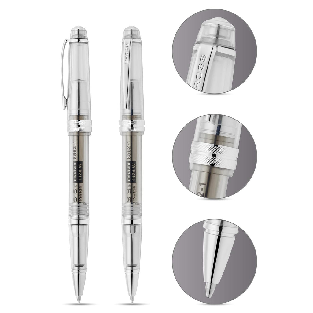 Cross Bailey Light Translucent Clear CT Ballpoint Pen AT0742-17 - Image 5