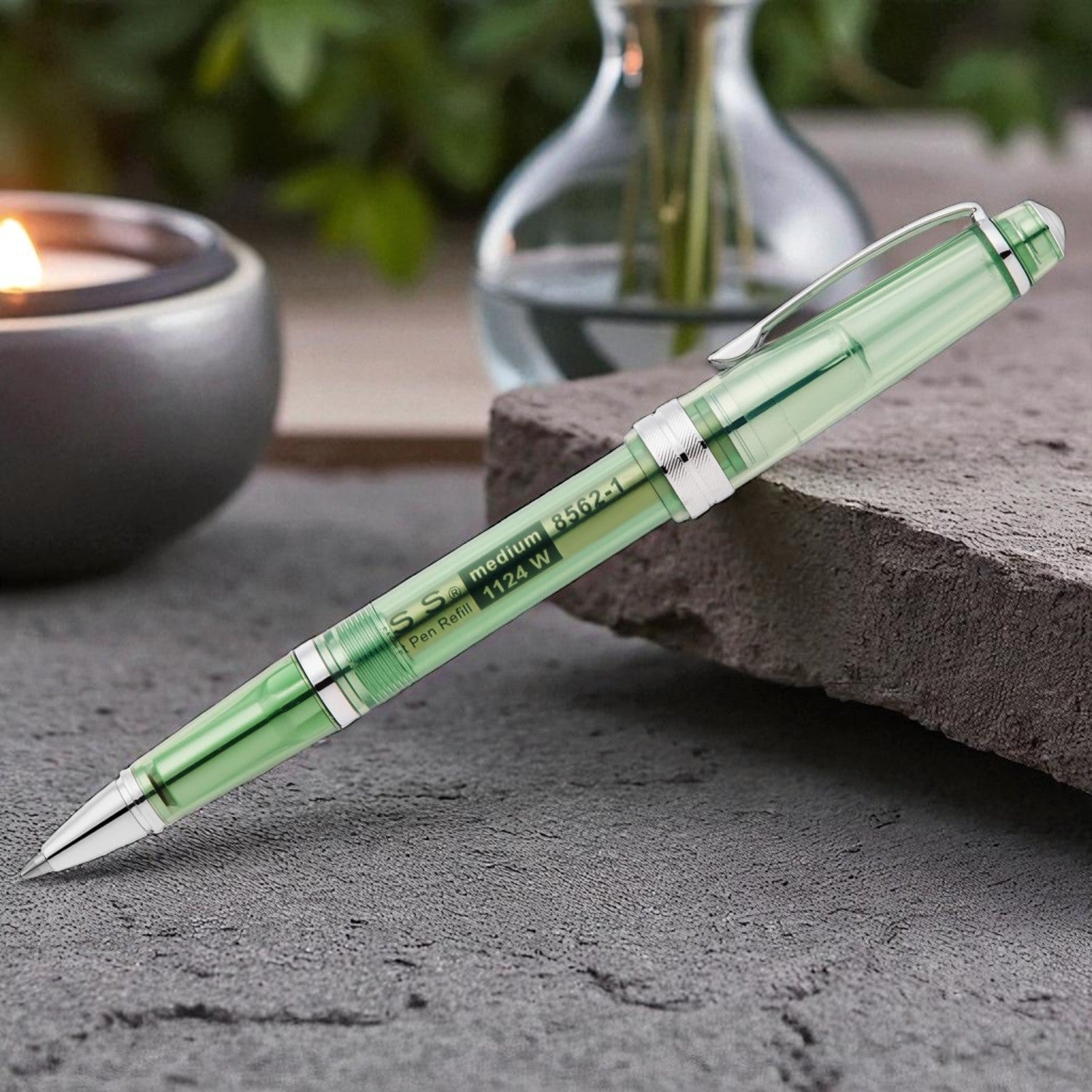 Cross Bailey Light Translucent Green CT Ballpoint Pen AT0742-19