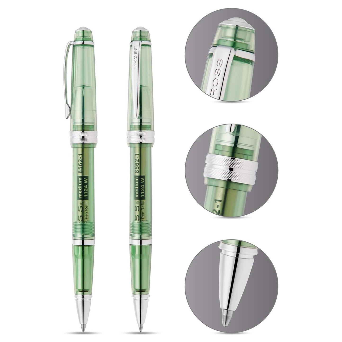 Cross Bailey Light Translucent Green CT Ballpoint Pen AT0742-19