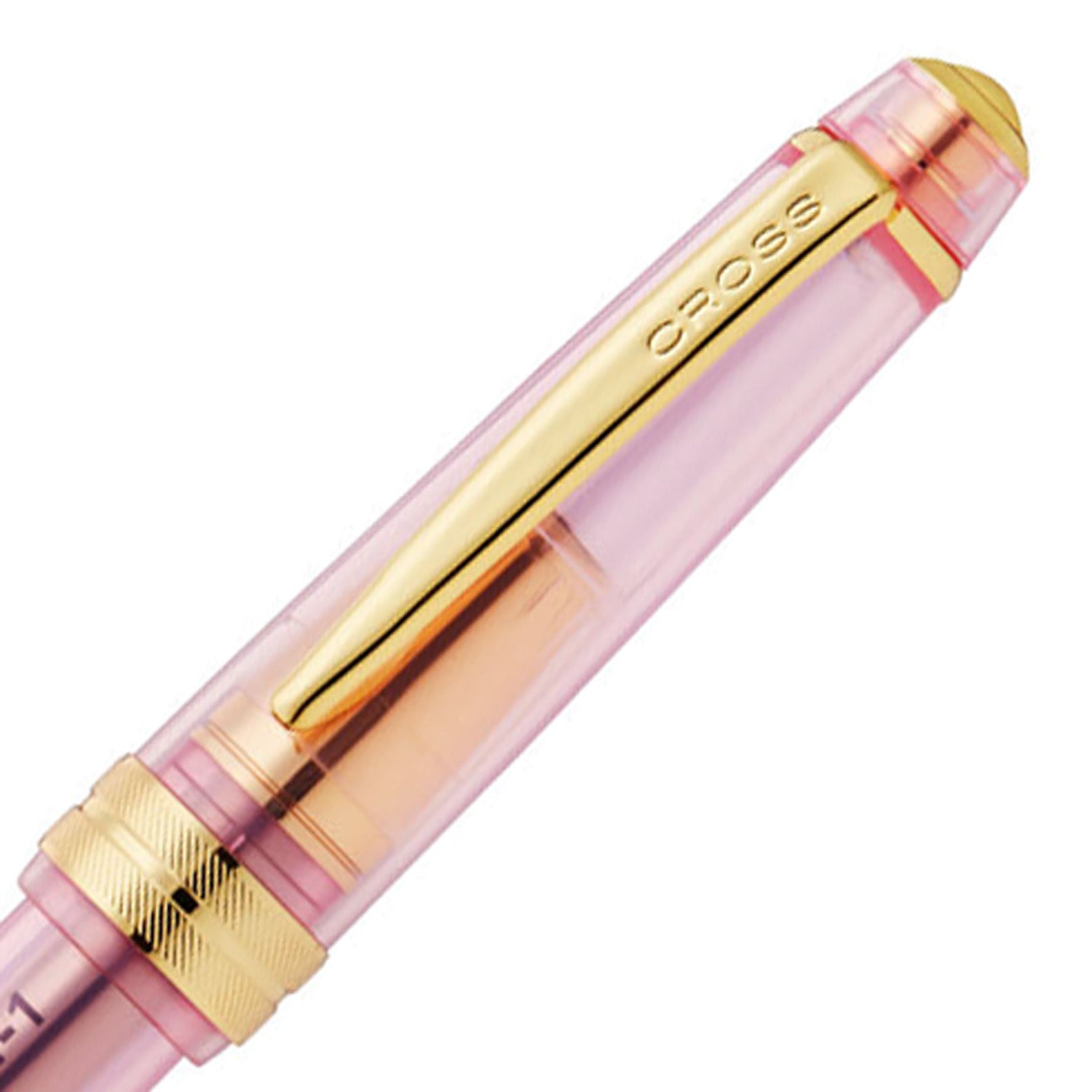Cross Bailey Light Translucent Pink Sapphire GT Ballpoint Pen AT0742-20