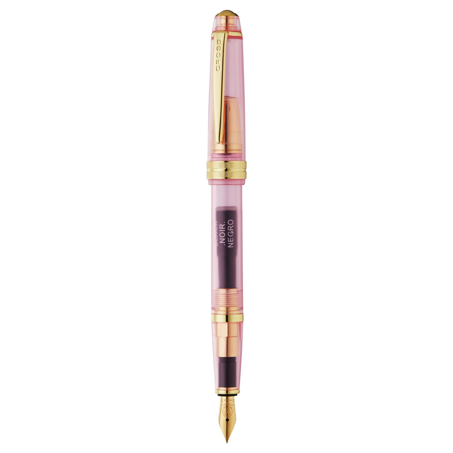 Cross Bailey Light Translucent Pink Sapphire GT Fountain Pen