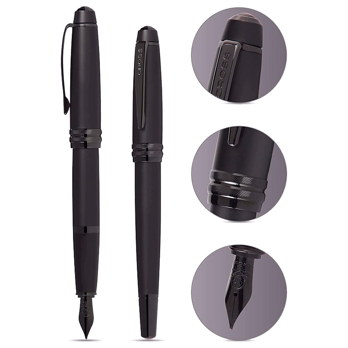 Cross Bailey Matte Black Fountain Pen