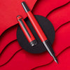 Cross Bailey Matte Red Lacquer Fountain Pen