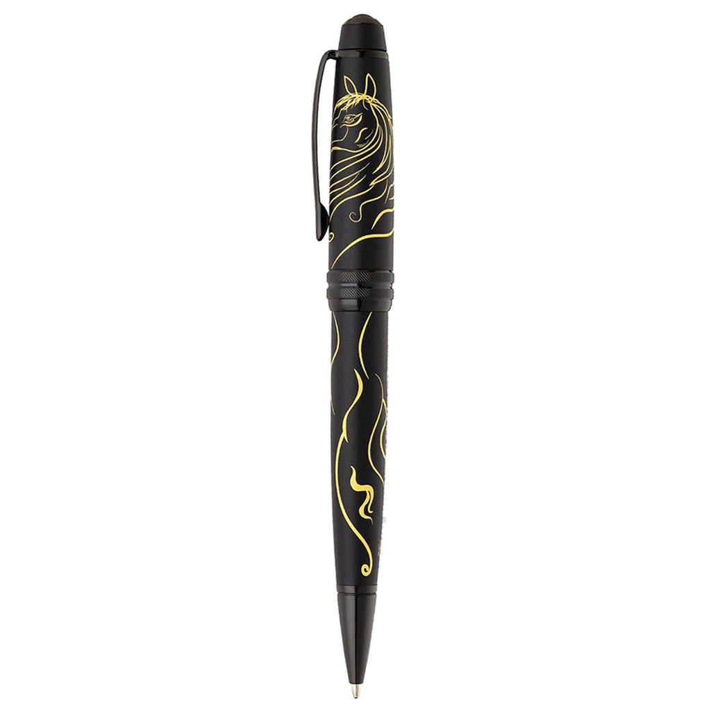 Cross Bailey Zodiac Year of the Horse Matte Black PVD Ballpoint Pen AT0452-26 (Special Edition)