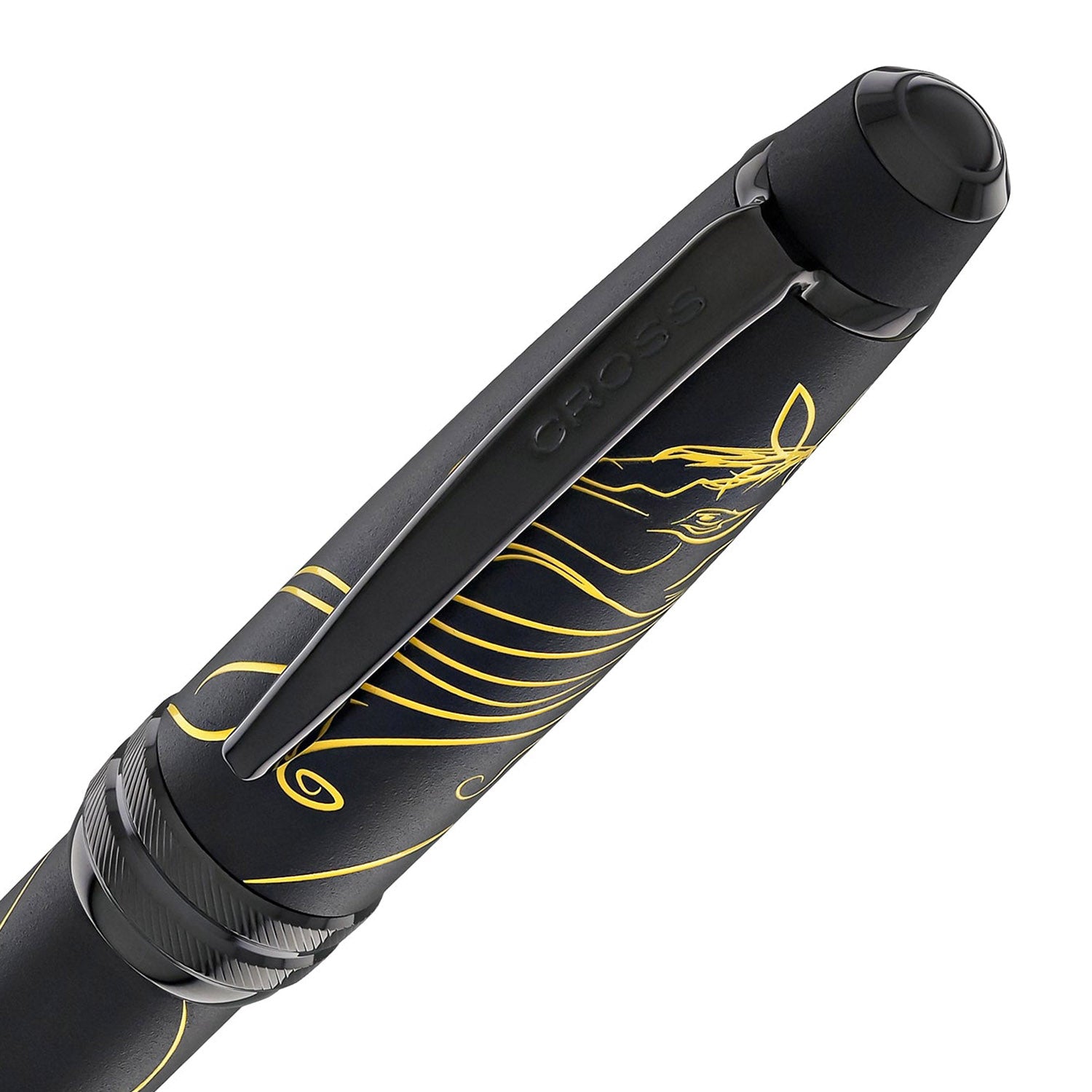 Cross Bailey Zodiac Year of the Horse Matte Black PVD Ballpoint Pen AT0452-26 (Special Edition)