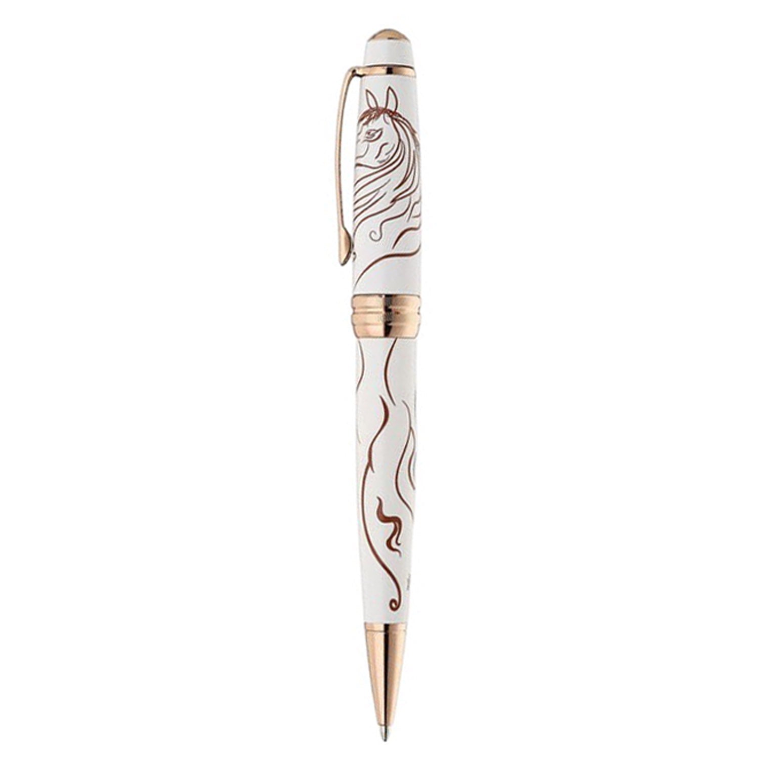 Cross Bailey Zodiac Year of the Horse White RGT Ballpoint Pen AT0452-25 (Special Edition)