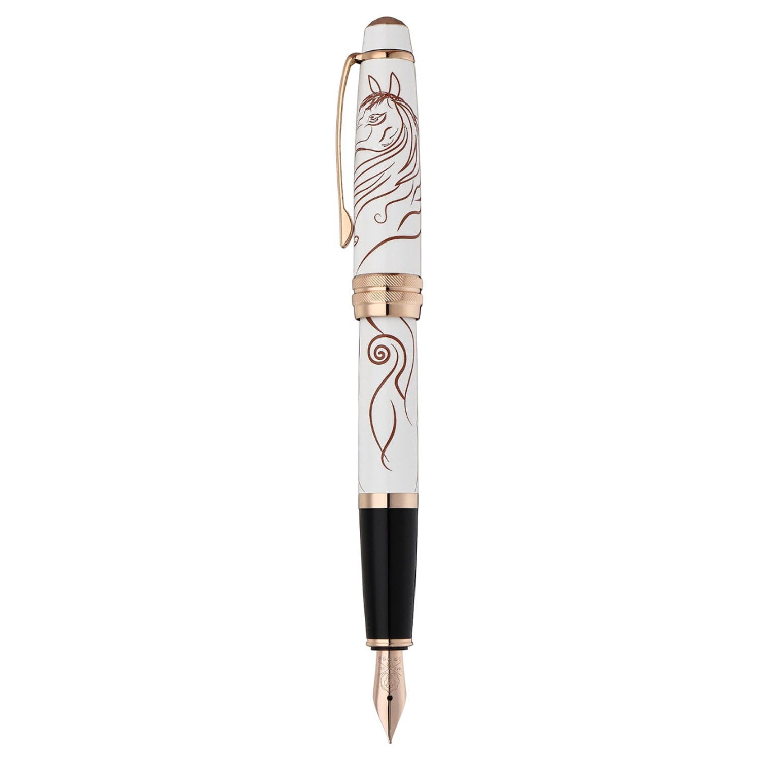 Cross Bailey Zodiac Year of the Horse White RGT Fountain Pen (Special Edition) 