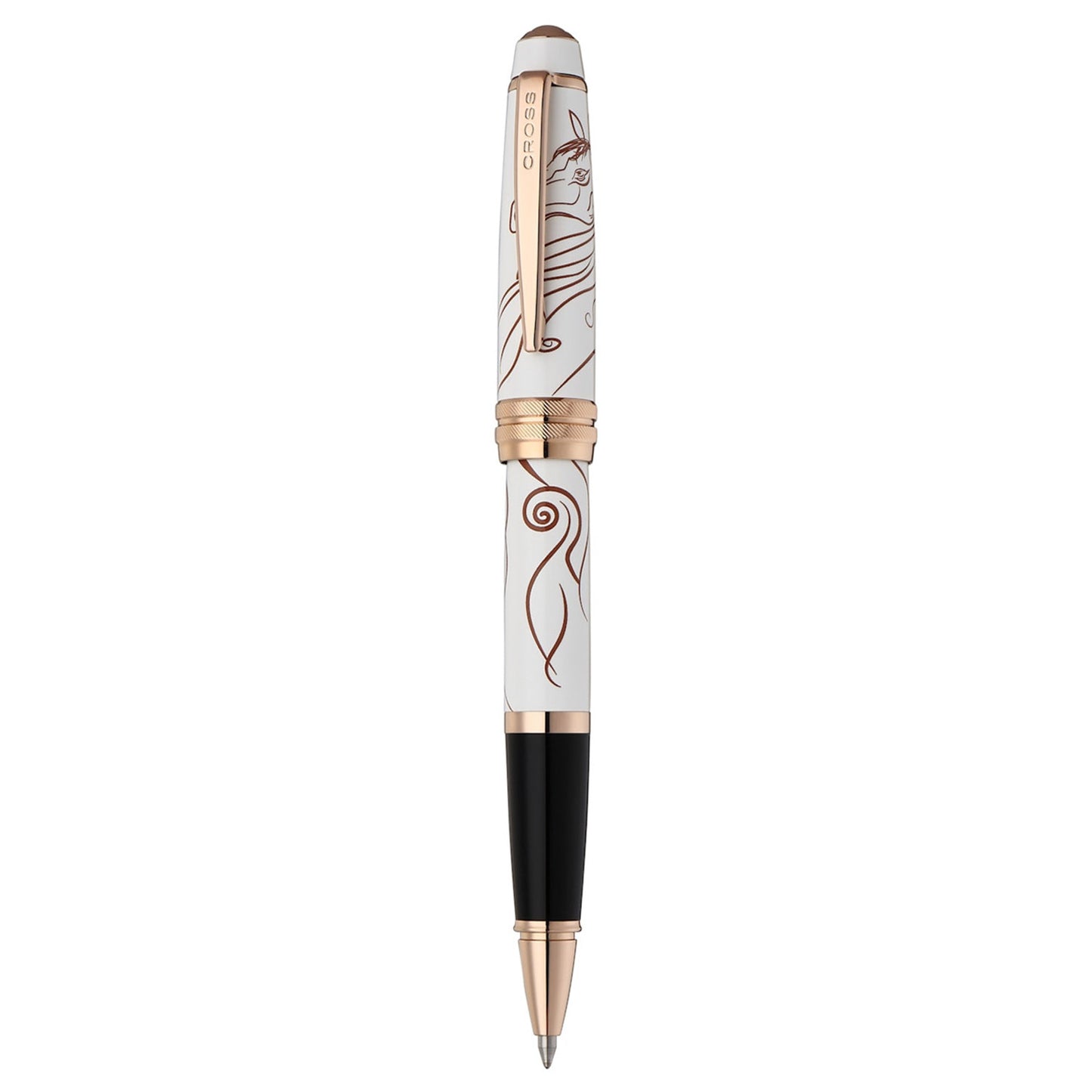 Cross Bailey Zodiac Year of the Horse White RGT Roller Ball Pen AT00455-25 (Special Edition)