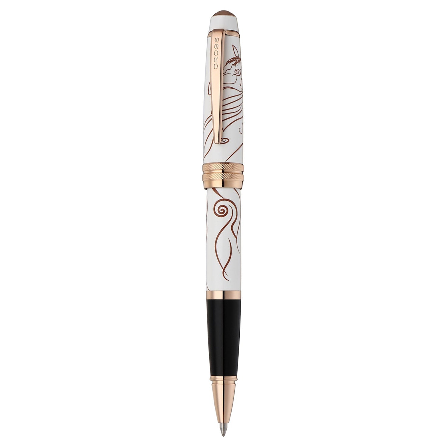 Cross Bailey Zodiac Year of the Horse White RGT Roller Ball Pen AT00455-25 (Special Edition)