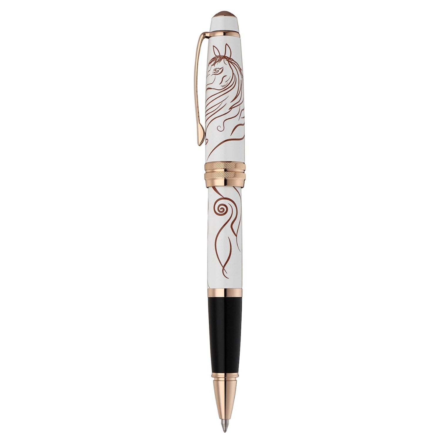Cross Bailey Zodiac Year of the Horse White RGT Roller Ball Pen AT00455-25 (Special Edition)