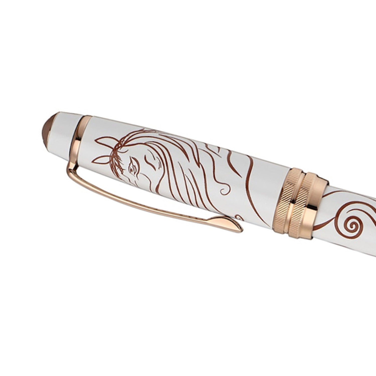 Cross Bailey Zodiac Year of the Horse White RGT Roller Ball Pen AT00455-25 (Special Edition)