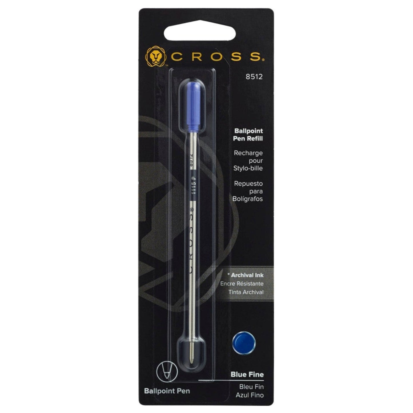 Cross Ballpoint Pen Refill (Blue - F) 8512