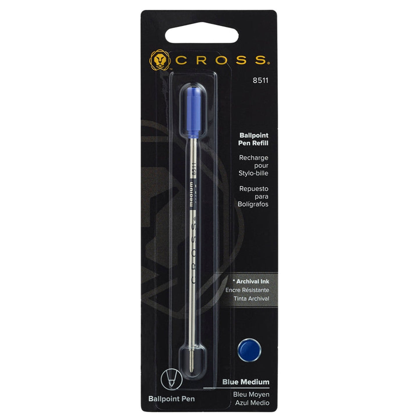 Cross Ballpoint Pen Refill (Blue - M) 8511