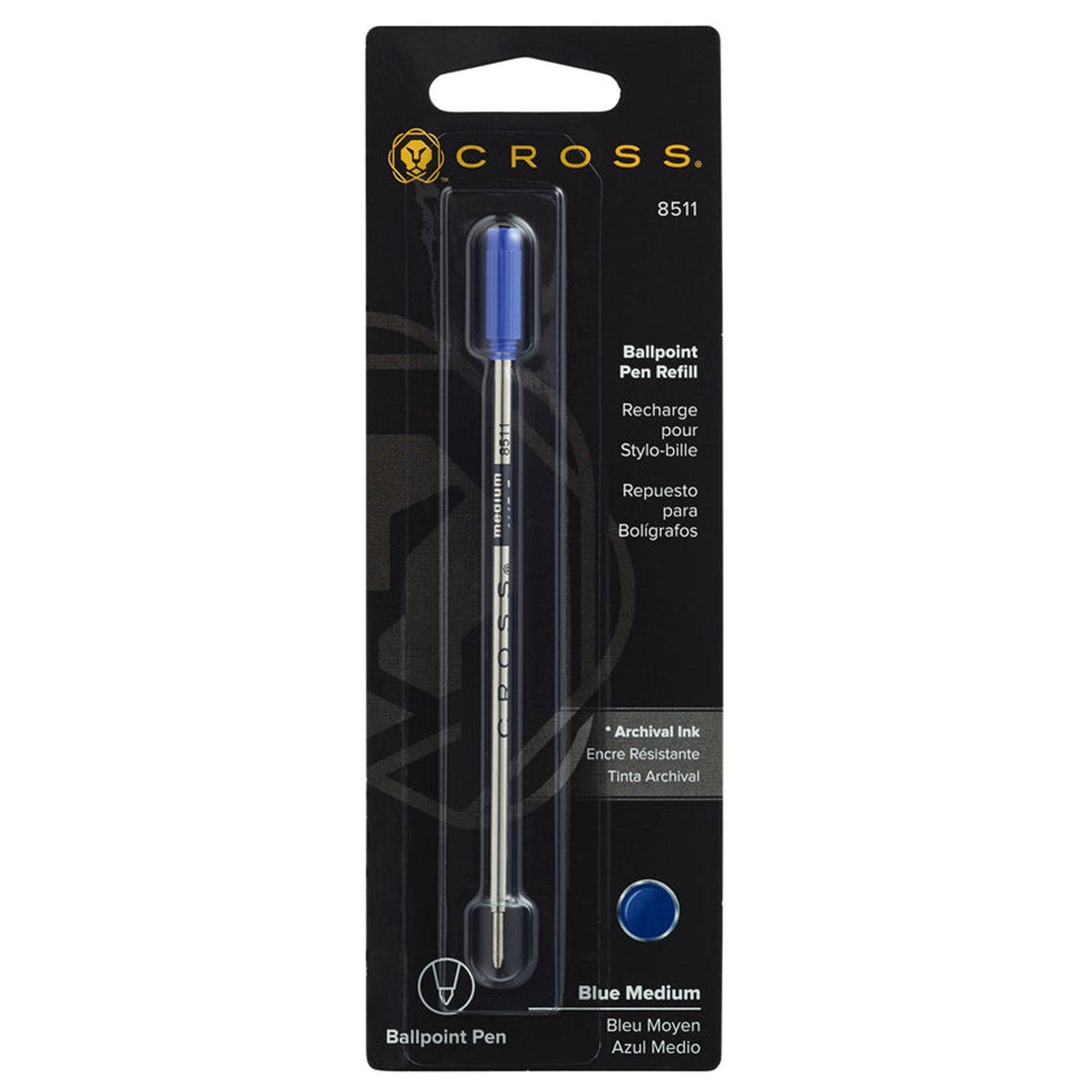 Cross Ballpoint Pen Refill (Blue - M) 8511