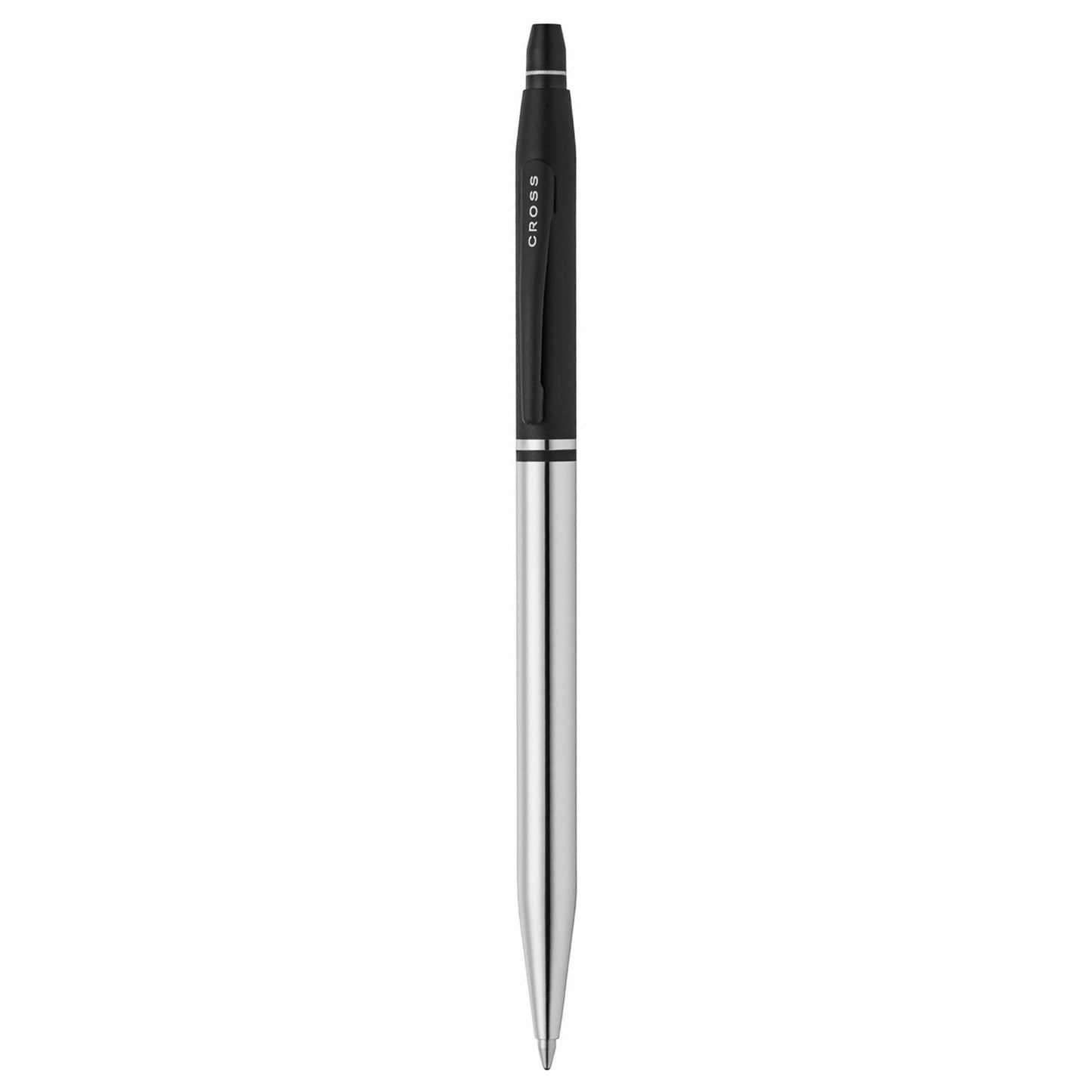 Cross Click Tuxedo Chrome PVD Ballpoint Pen AT0622-123