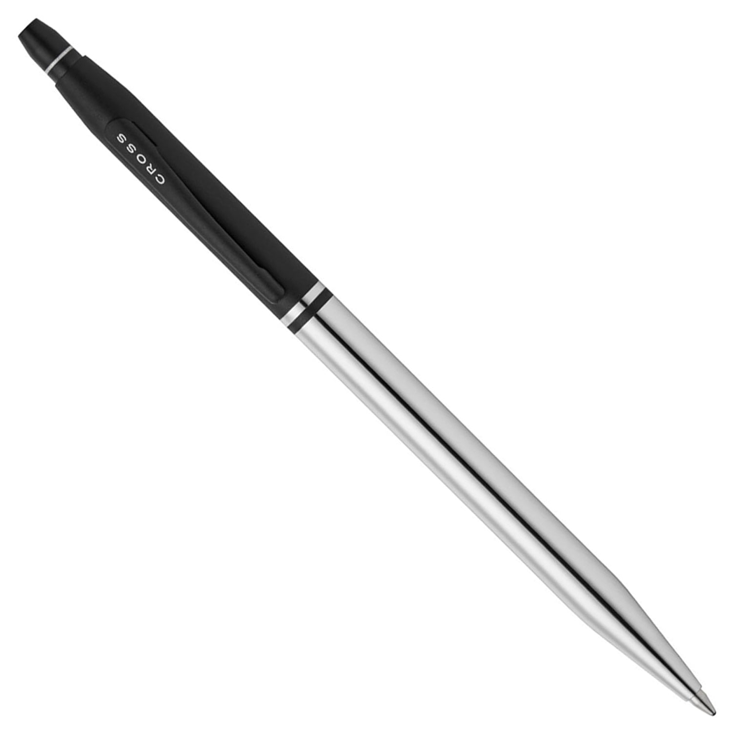 Cross Click Tuxedo Chrome PVD Ballpoint Pen AT0622-123