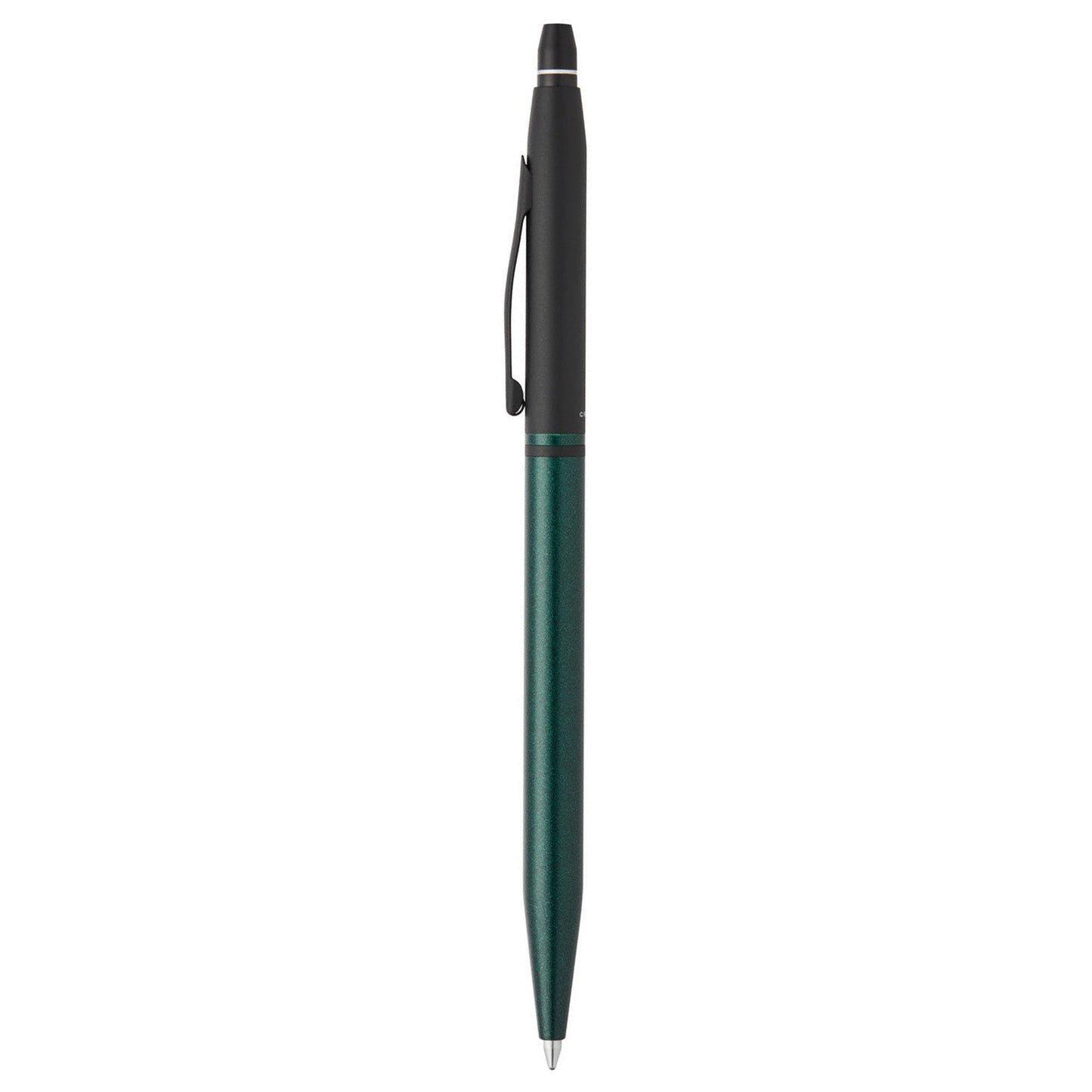 Cross Click Tuxedo Satin Metallic Green PVD Ballpoint Pen AT0622-126