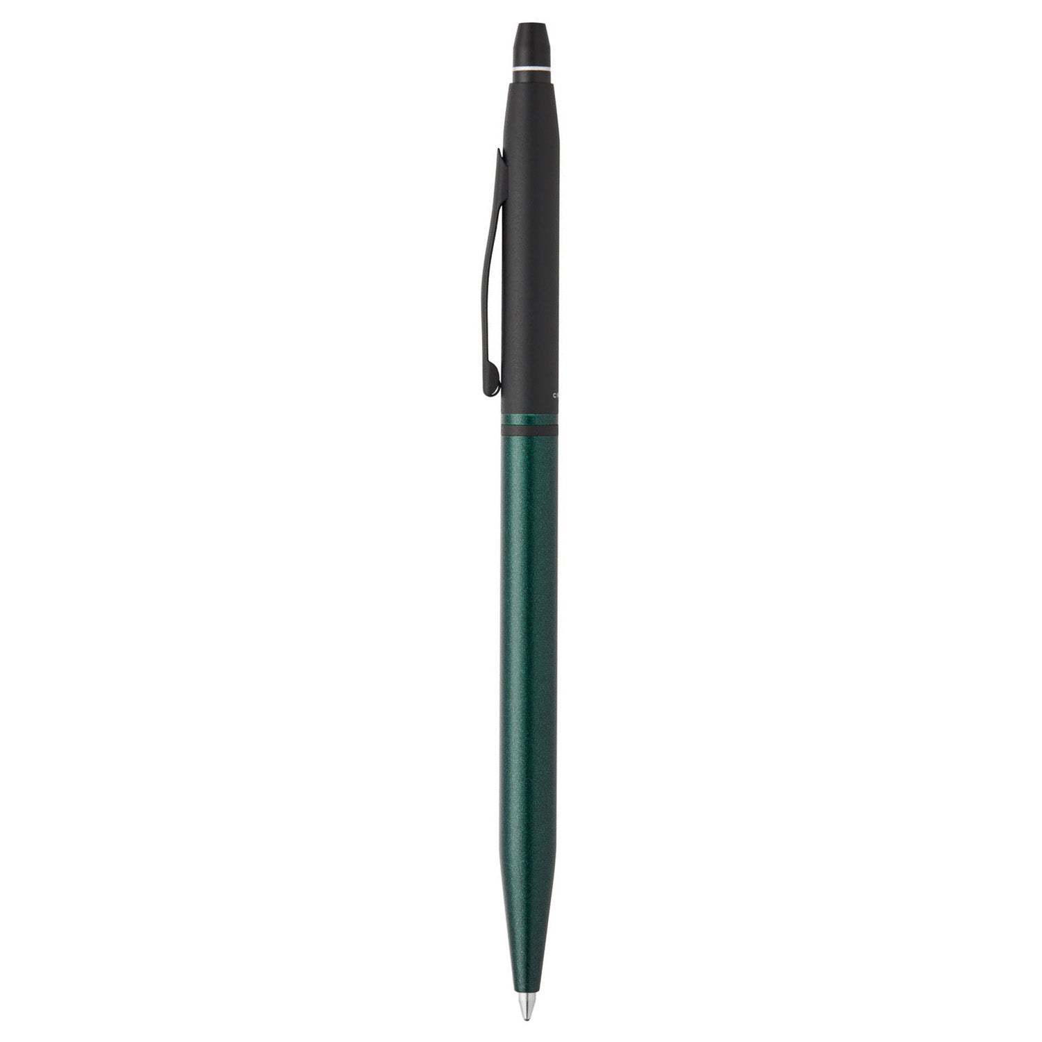 Cross Click Tuxedo Satin Metallic Green PVD Ballpoint Pen AT0622-126