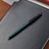 Cross Click Tuxedo Satin Metallic Green PVD Ballpoint Pen AT0622-126