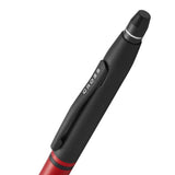 Cross Click Tuxedo Satin Metallic Red PVD Ballpoint Pen AT0622-125