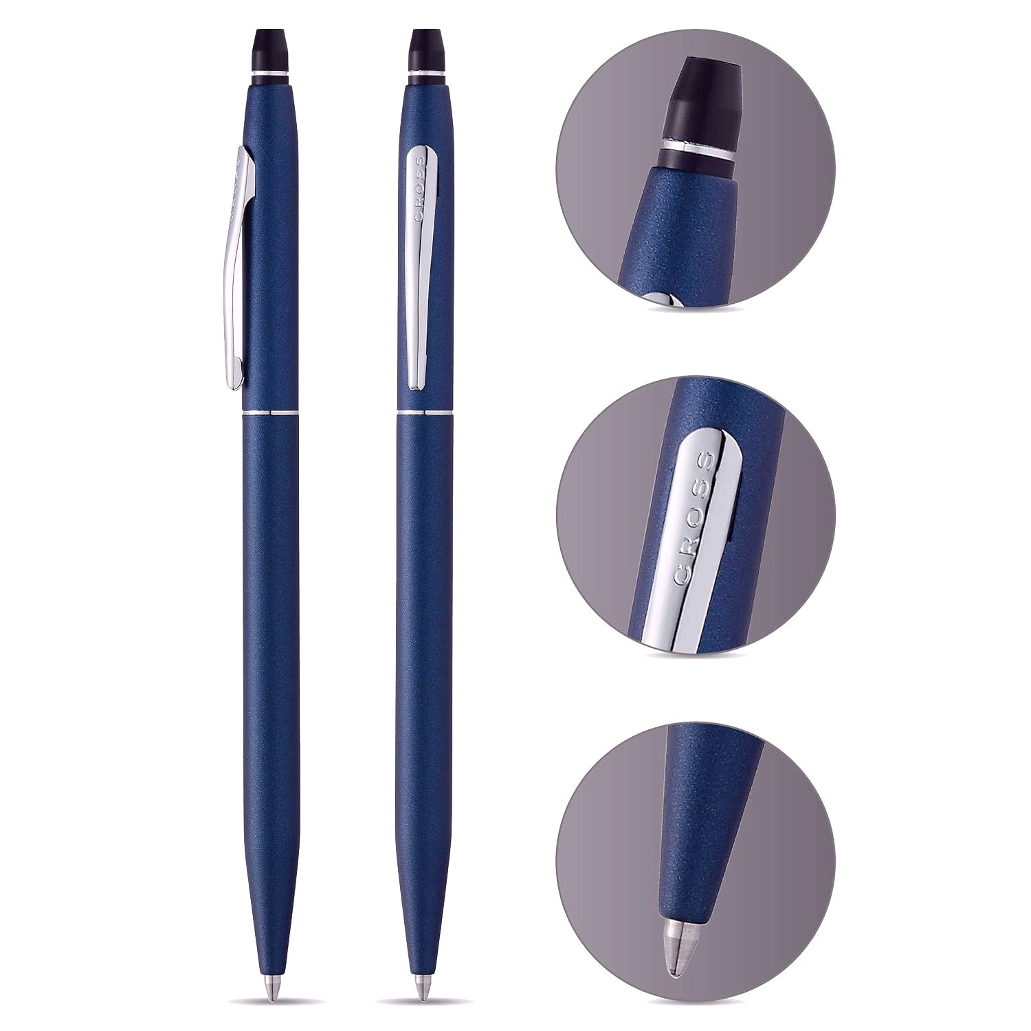 Cross Click Midnight Blue CT Ballpoint Pen AT0622-121