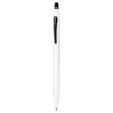 Cross Click Pearlescent White Roller Ball Pen AT0625-3