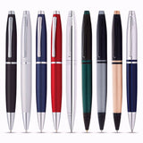 Cross Calais Matte Black CT Ballpoint Pen AT0112-14