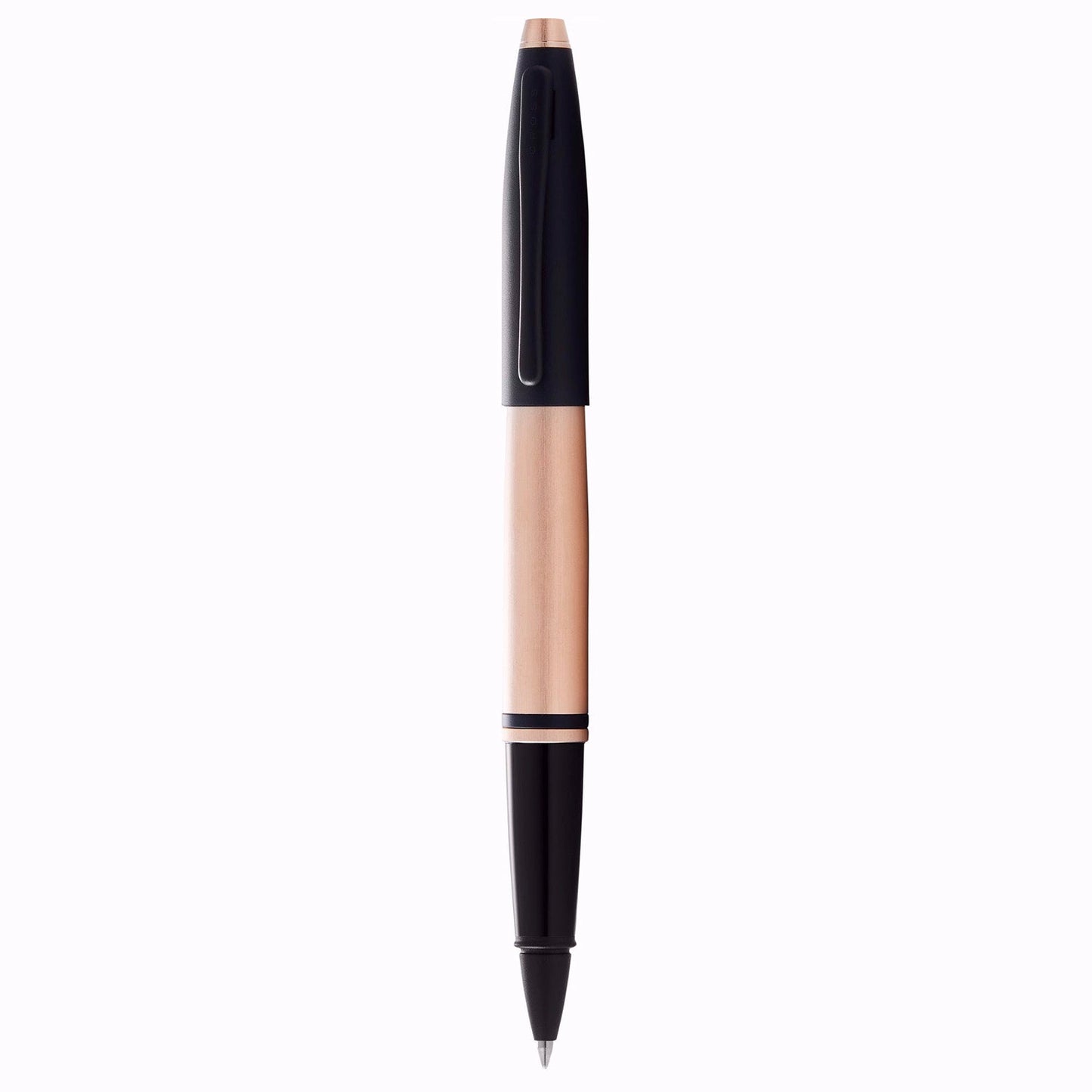 Cross Calais Rose Gold/Black Roller Ball Pen AT0115-27