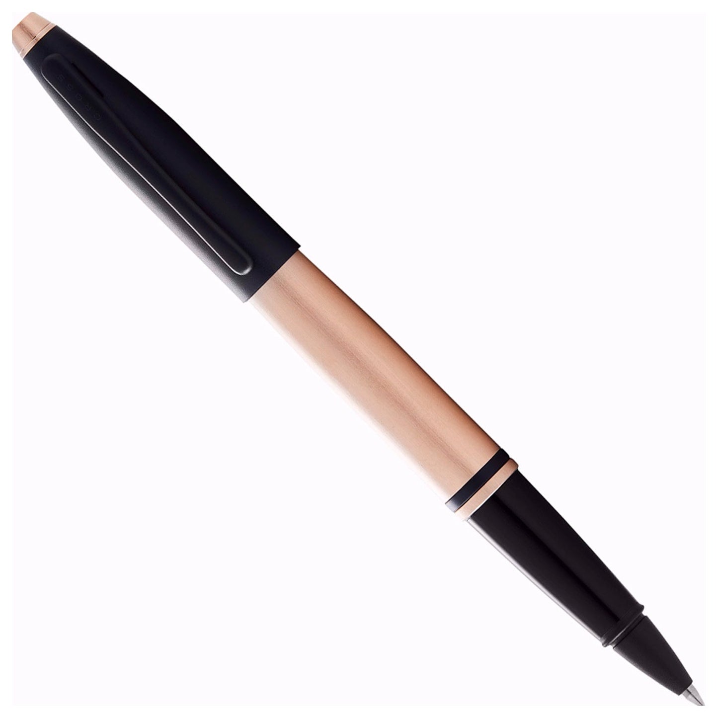 Cross Calais Rose Gold/Black Roller Ball Pen AT0115-27