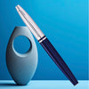 Cross Calais Chrome/Blue CT Roller Ball Pen AT0115-3