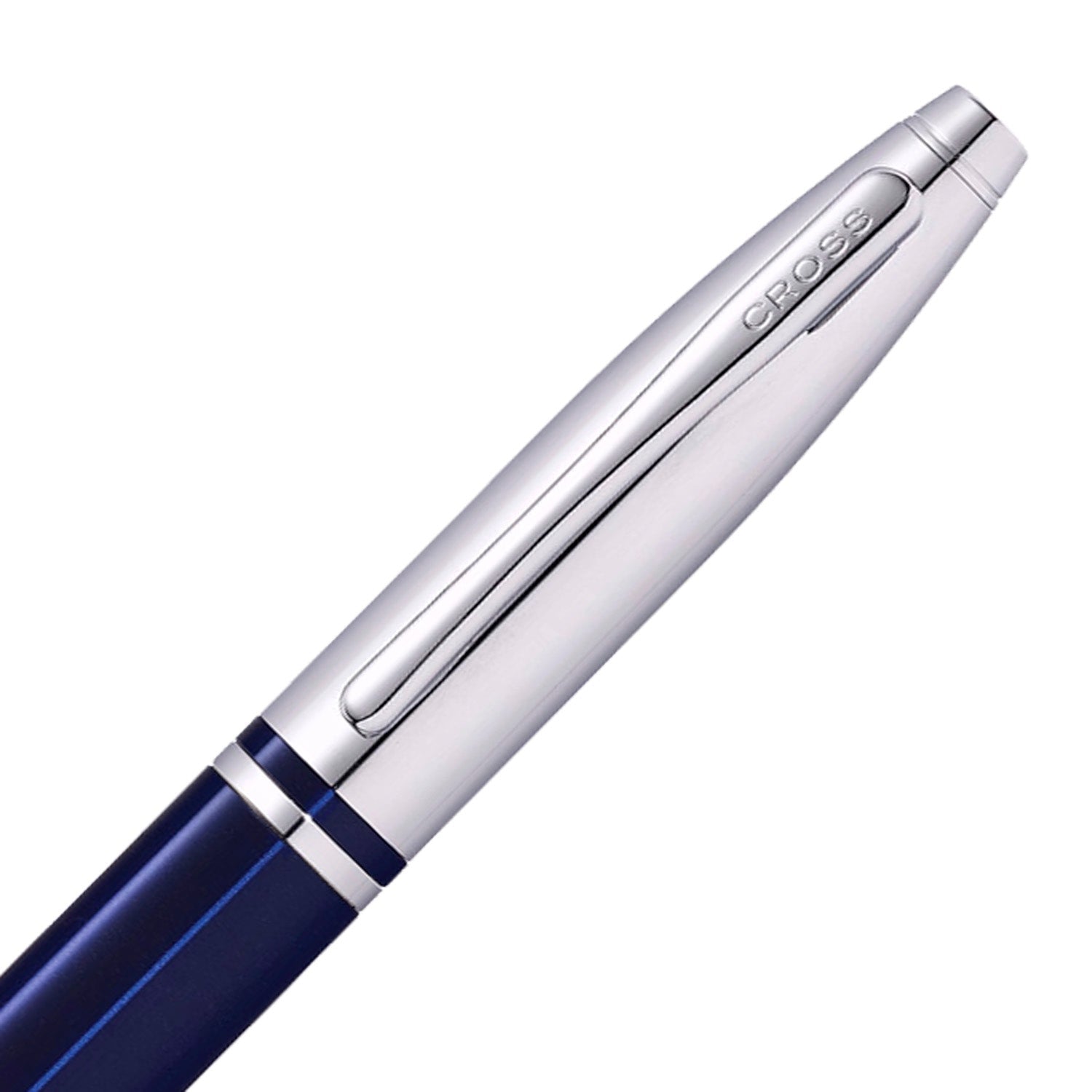 Cross Calais Chrome/Blue CT Roller Ball Pen AT0115-3