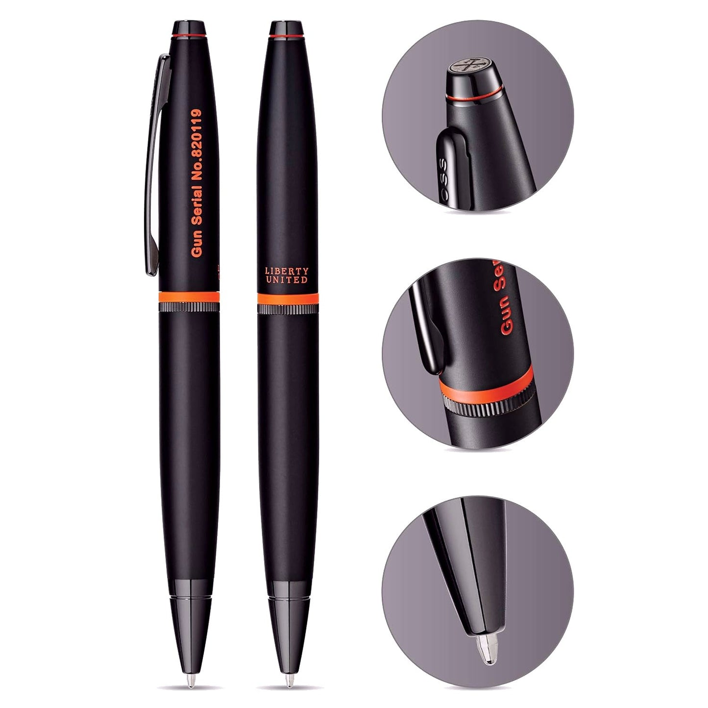 Cross Calais Liberty United Matte Black Ballpoint Pen AT0112-20