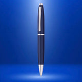 Cross Calais Matte Metallic Midnight Blue CT Ballpoint Pen AT0112-18