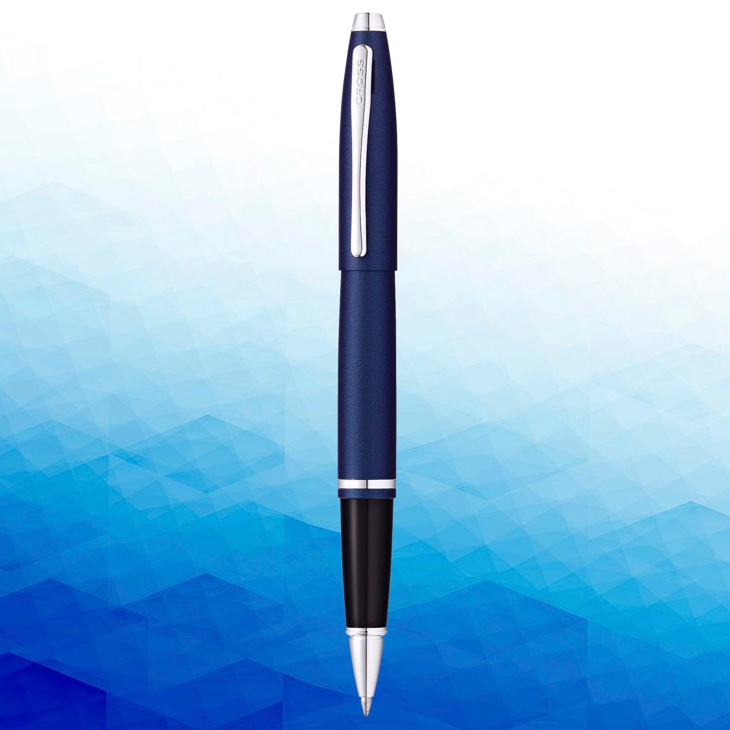 Cross Calais Matte Metallic Midnight Blue CT Roller Ball Pen AT0115-18